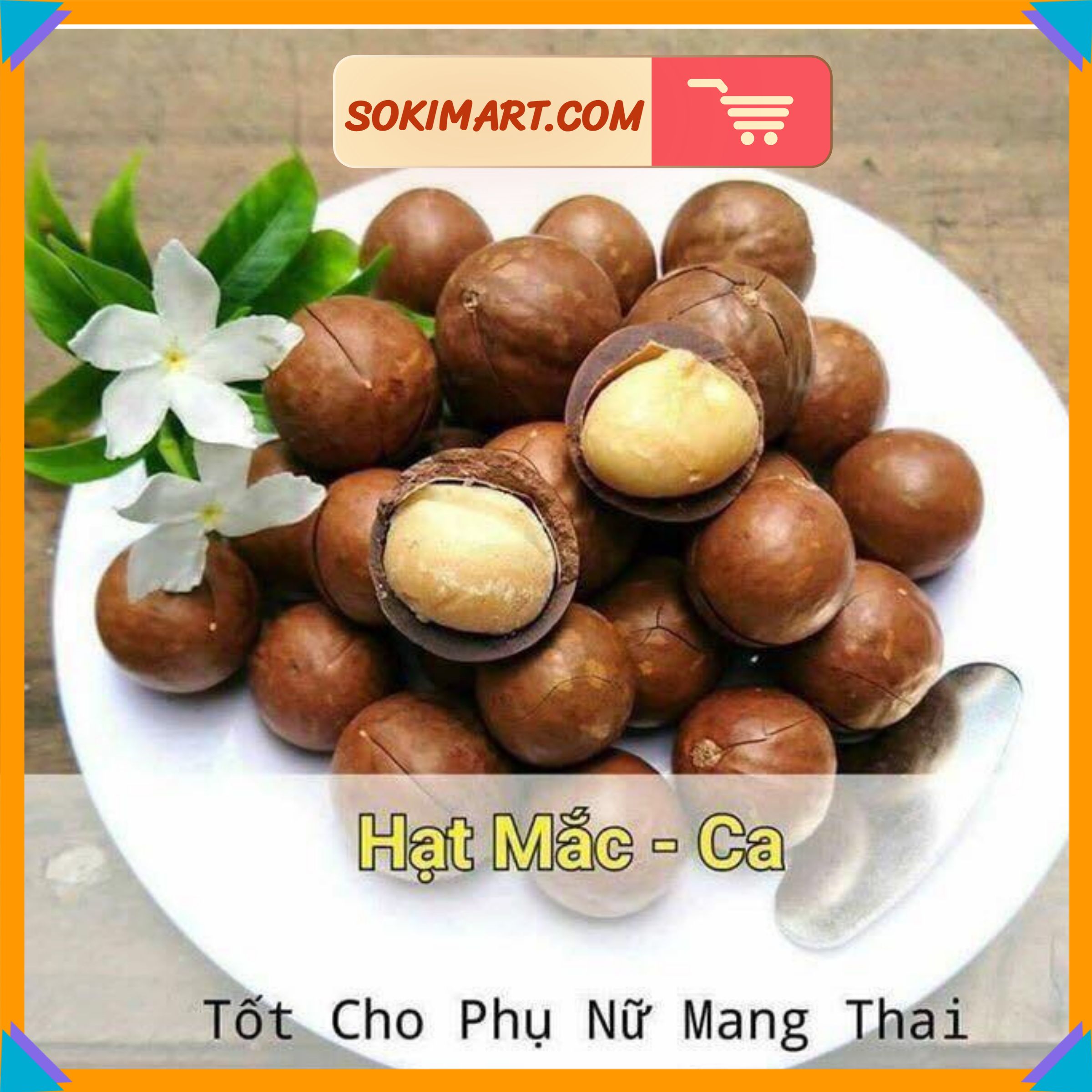 Nhân Macca Úc - 500g