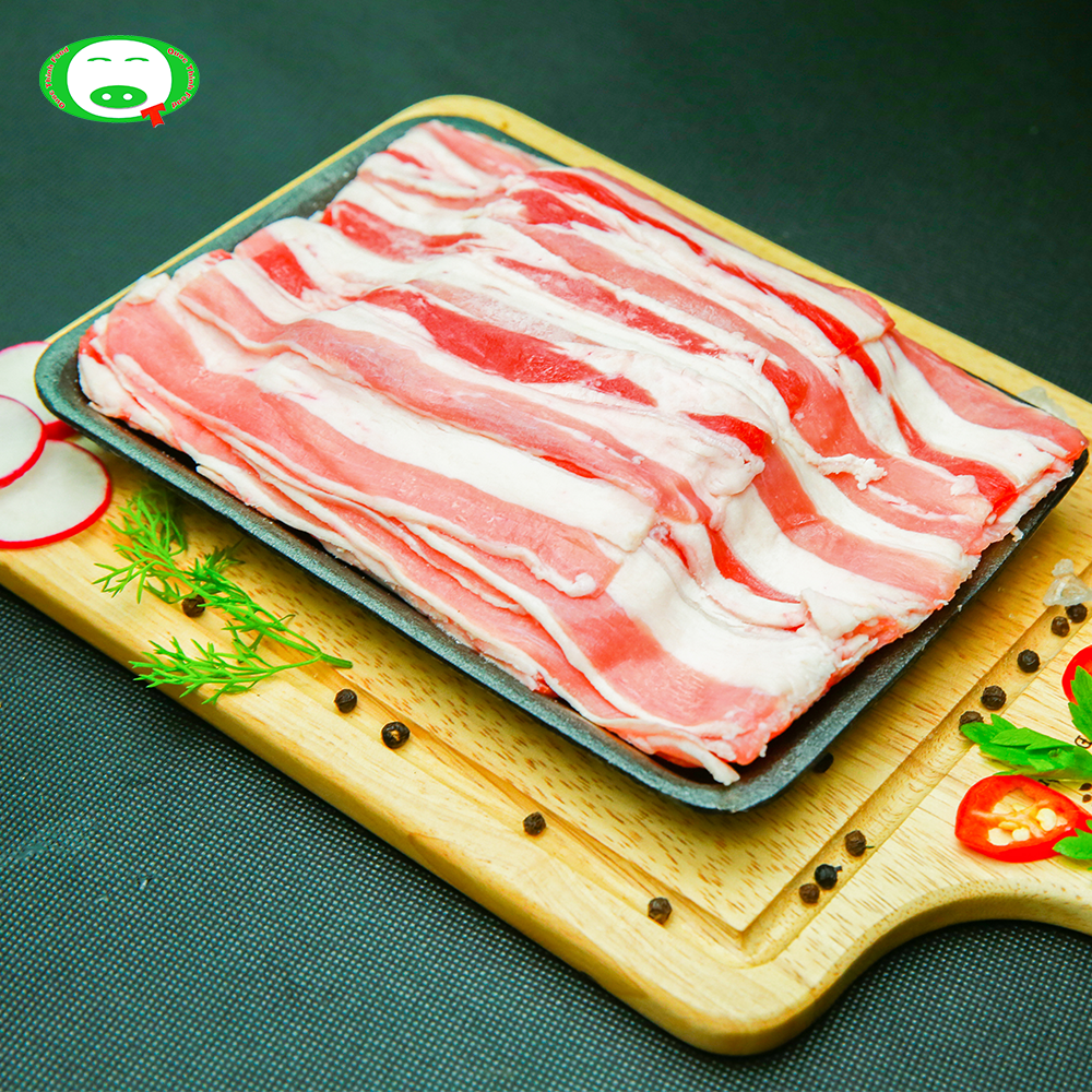 500g - Ba Rọi Bò Mỹ - Giao Hỏa Tốc TPHCM