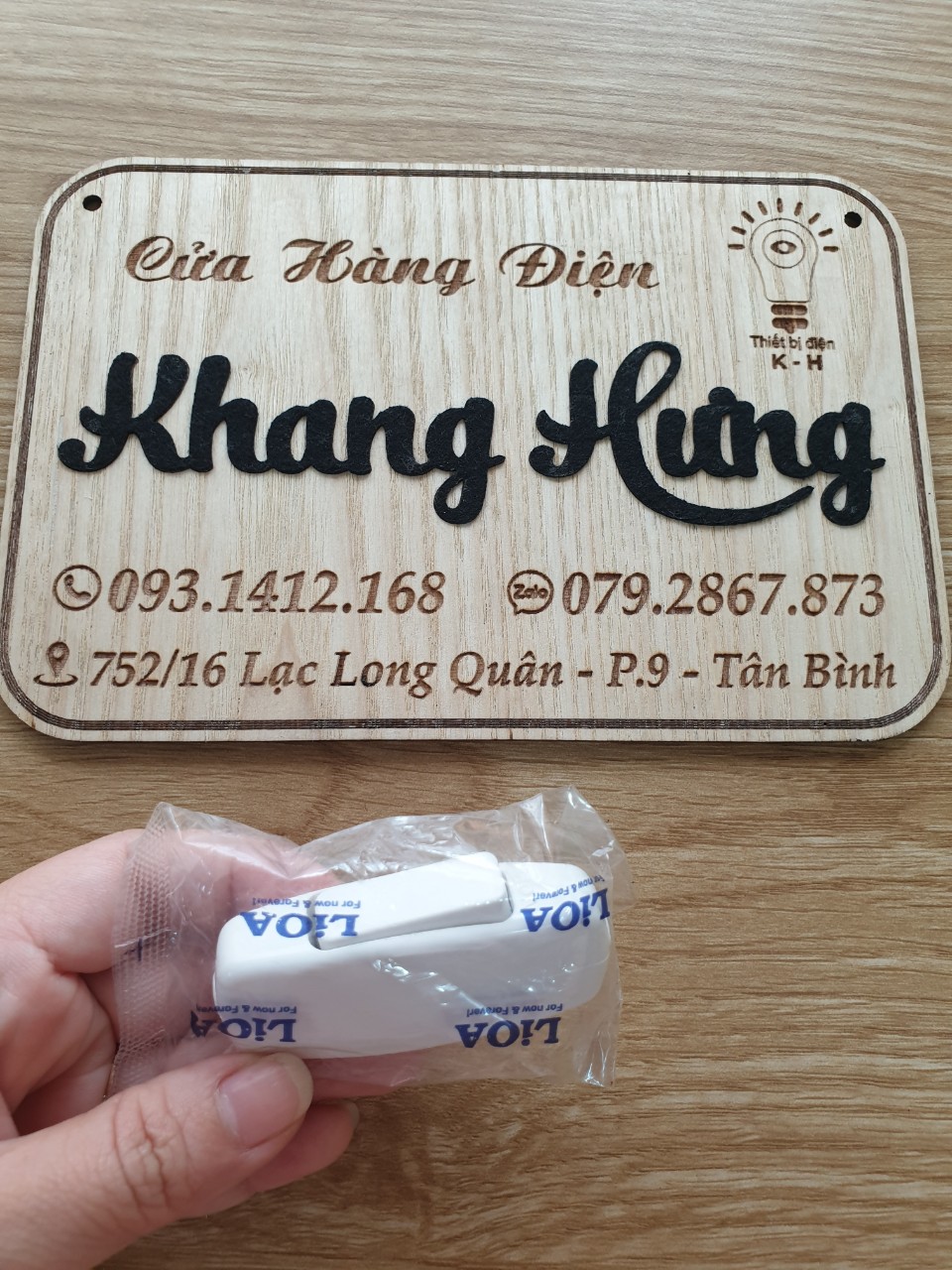 Công tắc điện quả nhót LIOA CQN10A