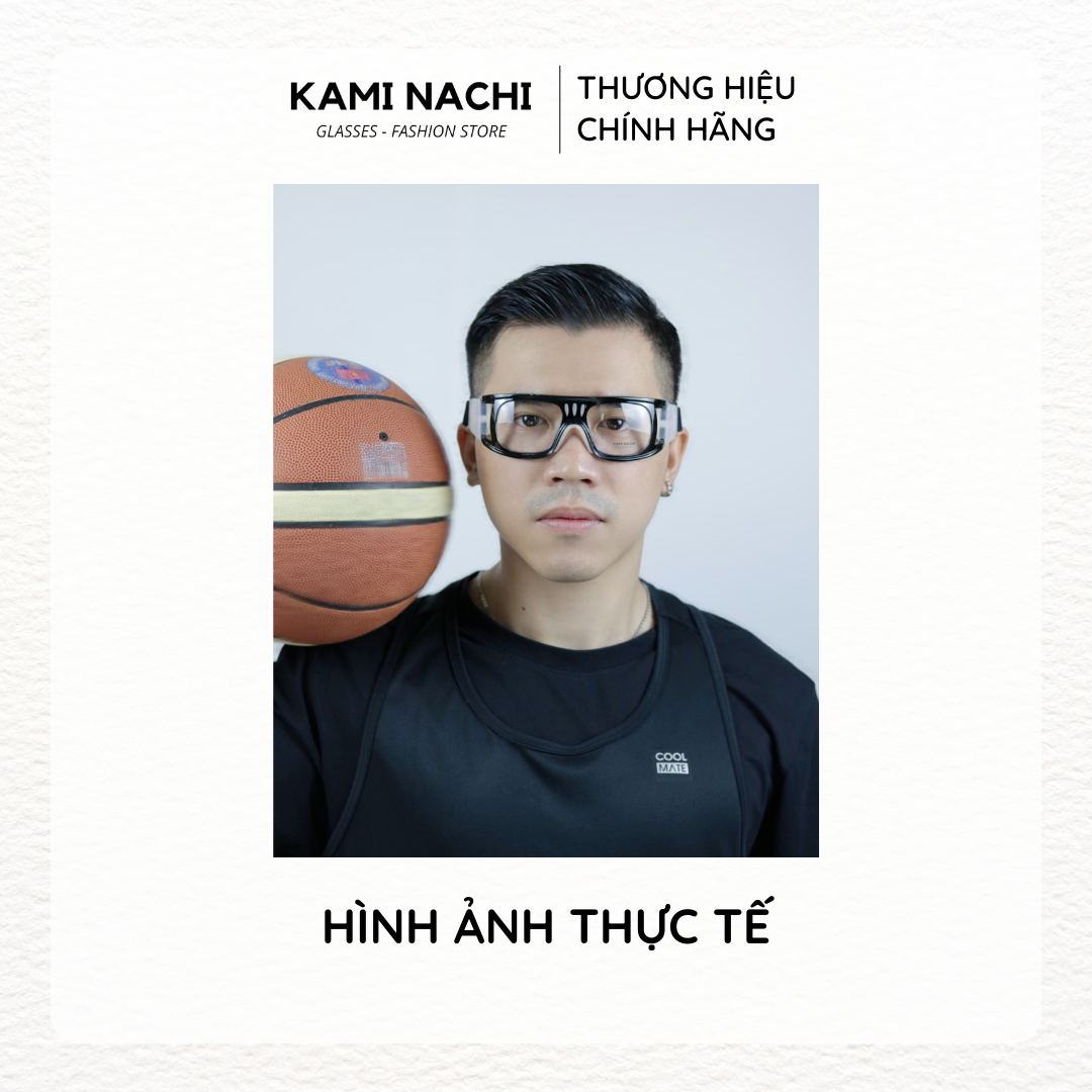 Gọng kính thể thao KAMI NACHI chuyên dụng cho người chơi thể thao, đá banh, bóng rổ