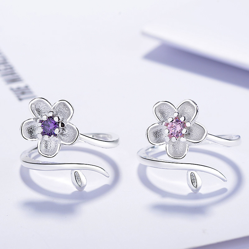 Bộ trang sức nữ hoa anh đào