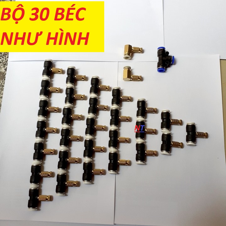 30 béc phun sương đồng cao cấp | béc phun sương