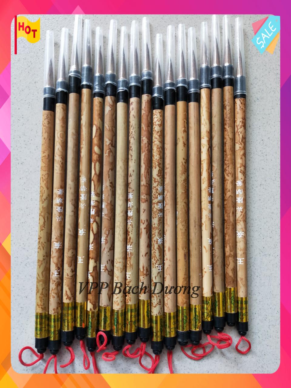 Cọ Hero - 5 cây - Cọ Thư Pháp - Cọ đốm - Cọ bông