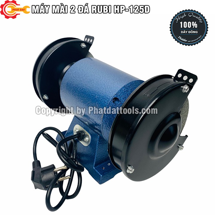 Máy Mài Hai Đá  RUBI HP-125D máy mài 2 đã mini