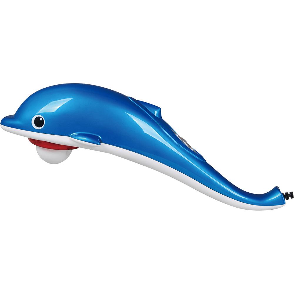 Máy Massage Cầm Tay Cá Heo Dolphin 3 Đầu (Đỏ)