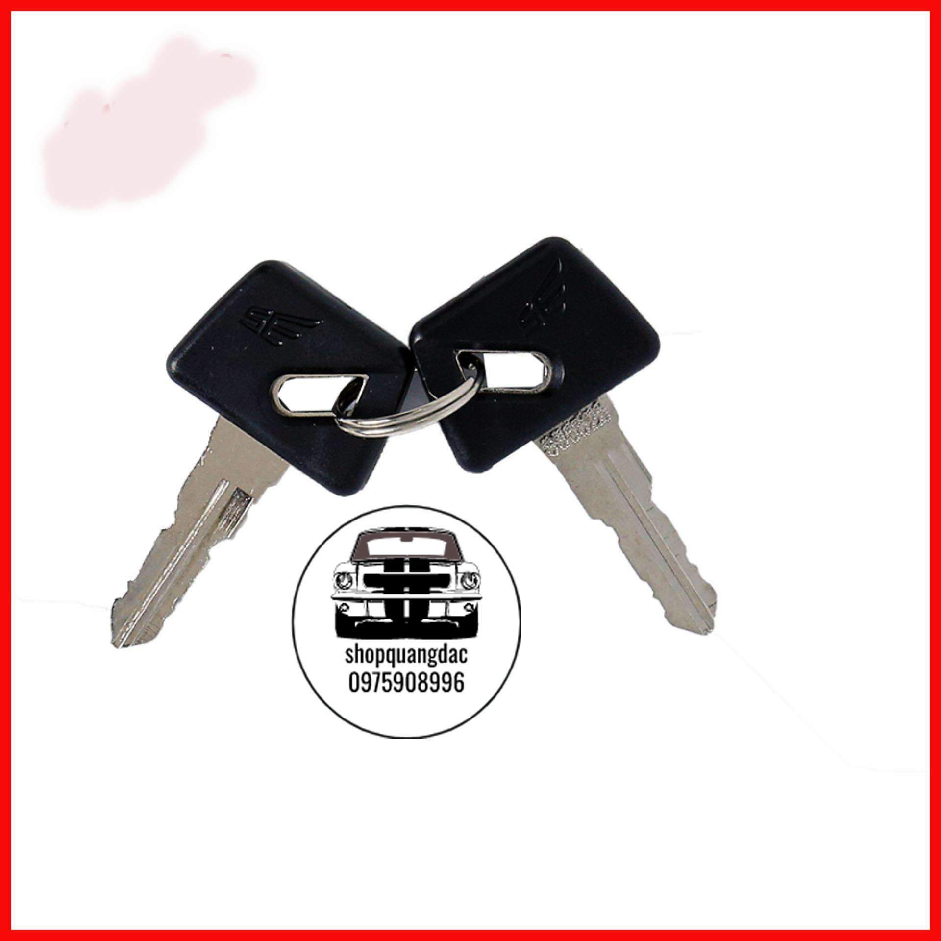 [freeship] Bộ ổ khóa xe máy SIRIUS 2 cạnh cao cấp