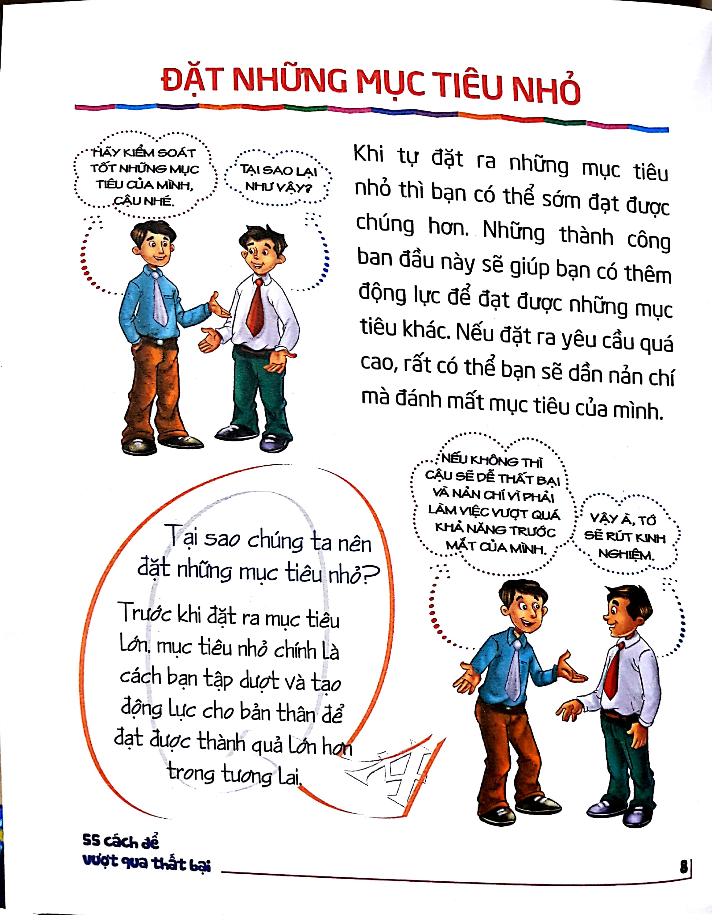 Sách Fahasa - 55 Cách Để Vượt Qua Thất Bại