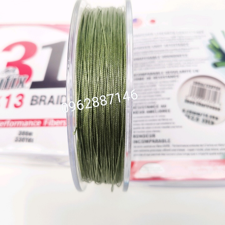 dù chìm câu cá dây dù câu lục 131 nano 250m siêu khỏe