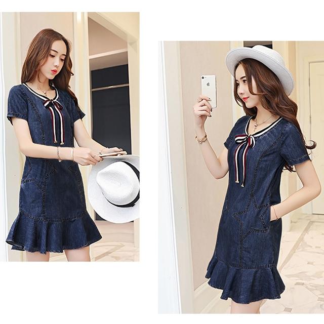 Đầm Jean Hình Ngôi Sao Cao Cấp D705