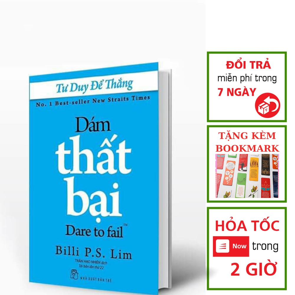 Tư Duy Để Thắng - Dám Thất Bại (Tặng kèm bookmark)