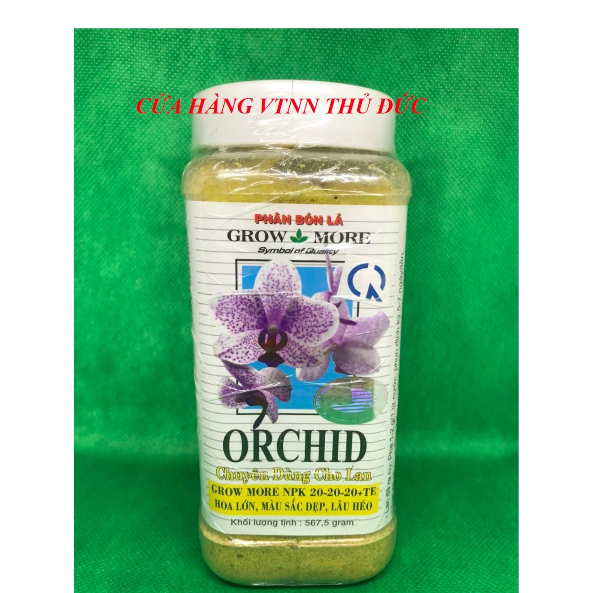 NPK 20-20-20+TE Orchid Growmore cho lan 567gram