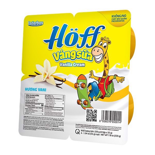 VÁNG SỮA HOFF SỮA NON , ÓC CHÓ , VANI , HẠT DẺ ( Date mới )