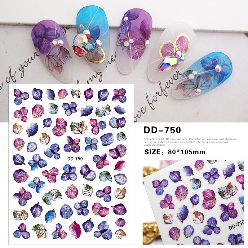 Sticker Dán Móng Nhiều Mẫu Hot - Naill937