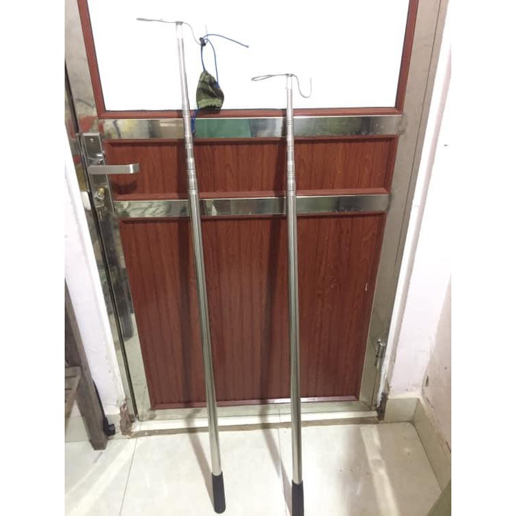 Sào bẫy chim - treo lồng chim Từ 3m Đến 7m sào inox ( hàng y hình, giá rẻ ) Kích thước chính xác của sản phẩm là: 7M Cam kết bảo hành đổi trả trong 2 tuần đầu