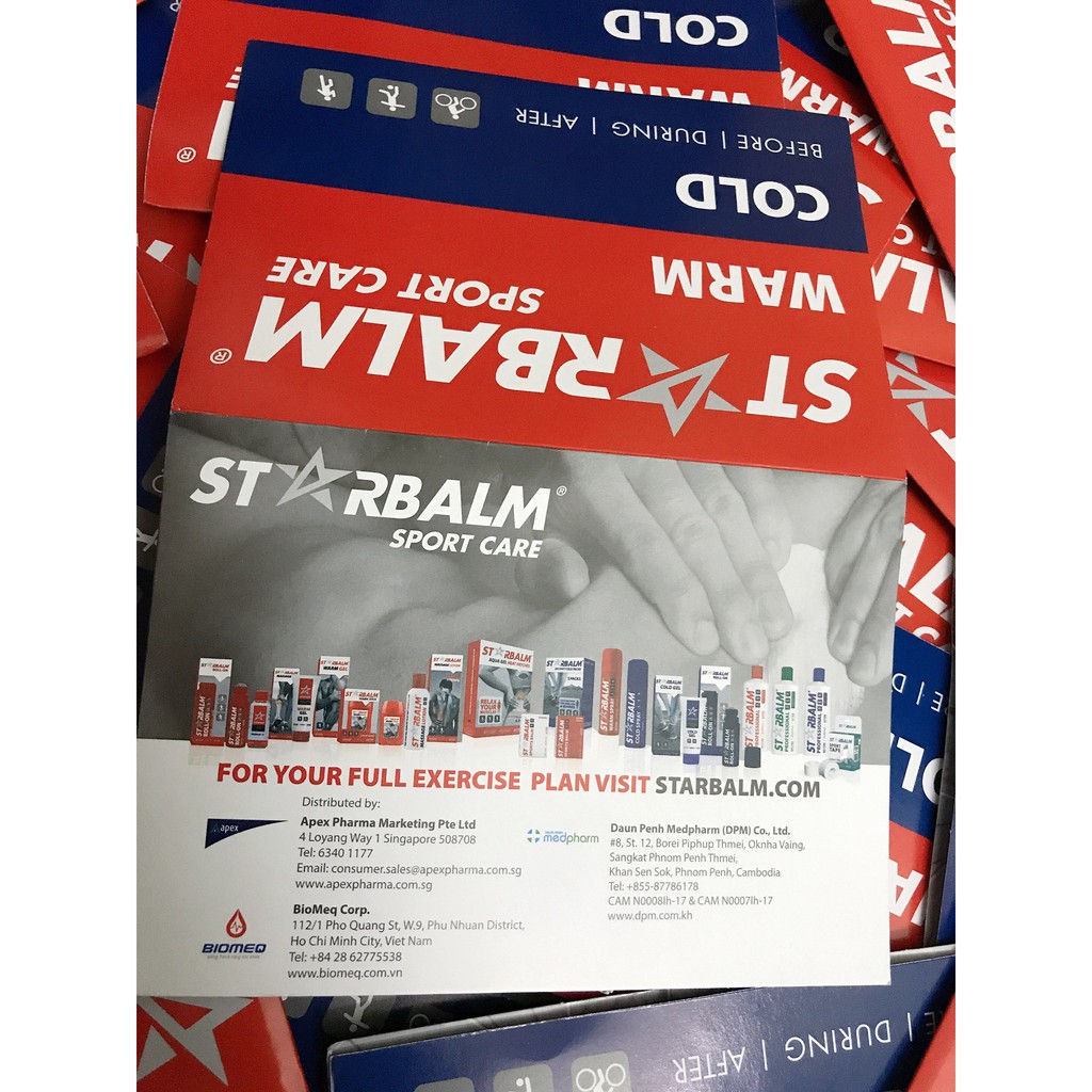 [Quà Tặng StarBalm] Túi Làm Nóng + Túi làm lạnh StarBalm