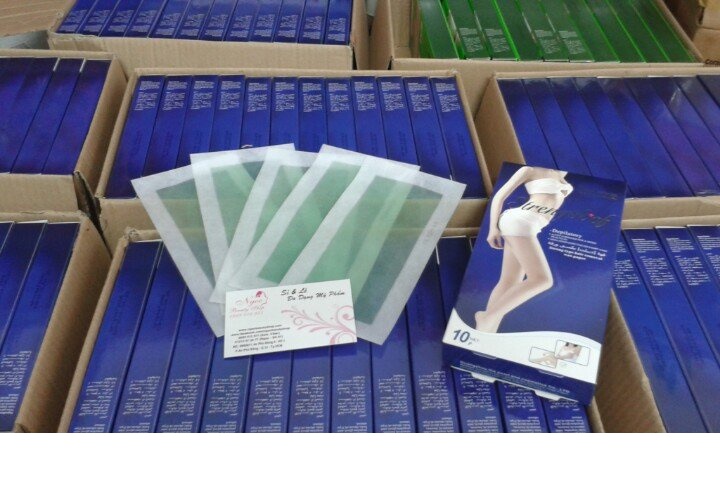 Combo 10 miếng dán wax lông Hair Removal