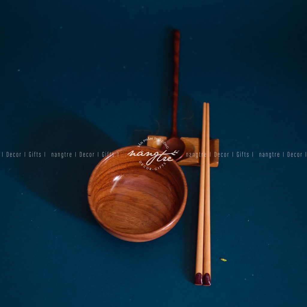 [HCM]Chén gỗ - Bát gỗ tự nhiên - Wooden bowl