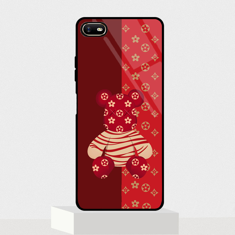 Ốp Lưng OPPO A1k, Realme C2 Mặt kính 3D cao cấp