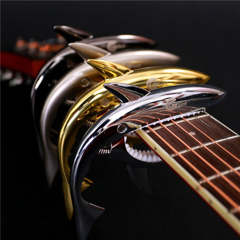 guitar capo điện acoustic guitar capo cá mập capo