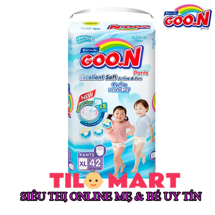 [HCM]Bỉm Goo.n Slim quần XL42