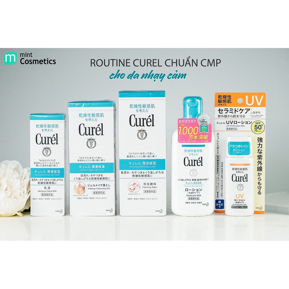 Sữa Dưỡng Curel Moisture Face Milk Da Khô Da Nhạy Cảm