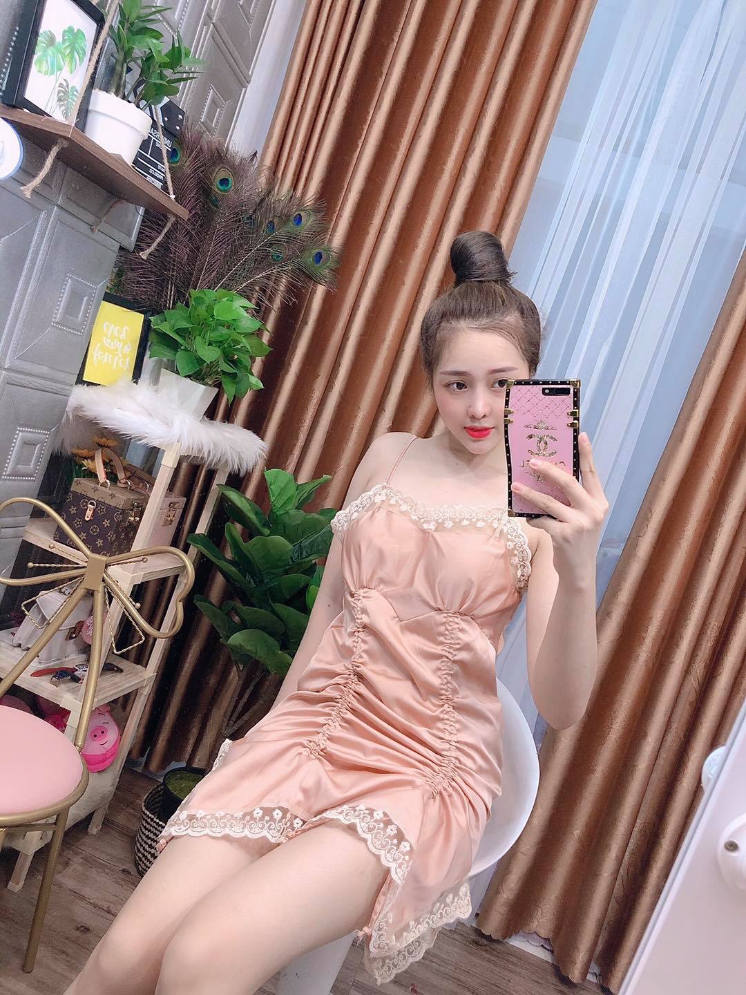 Đầm ngủ phi bóng sexy