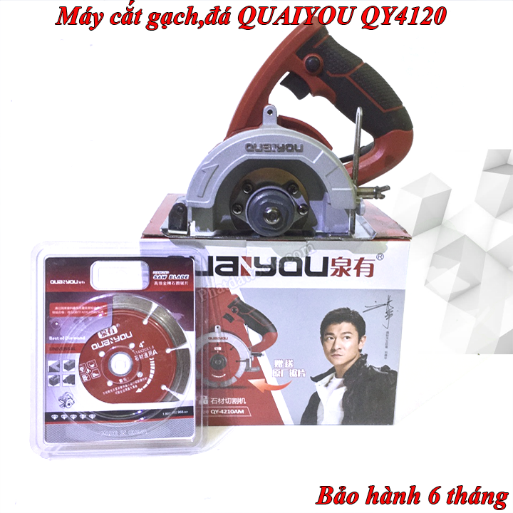 Máy cắt gạch,đá QUAYOU 1450W