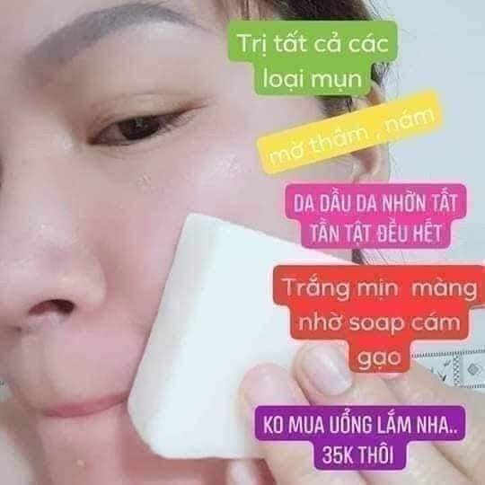 SOAP SỮA GẠO THÁI - sữa rửa mặt