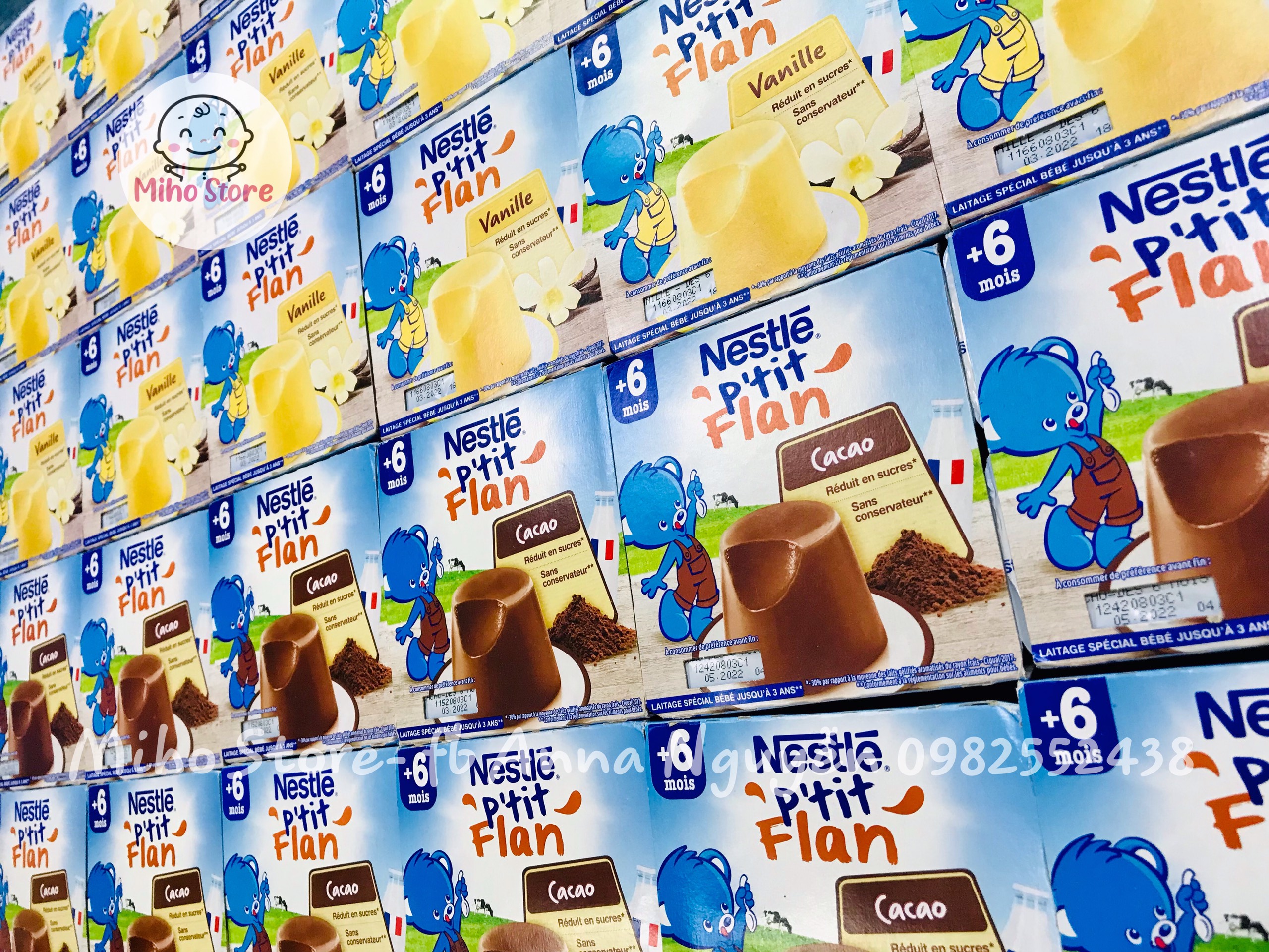 Bánh Flan Nestle Pháp Cho Bé Trên 6M (Hàng Air)