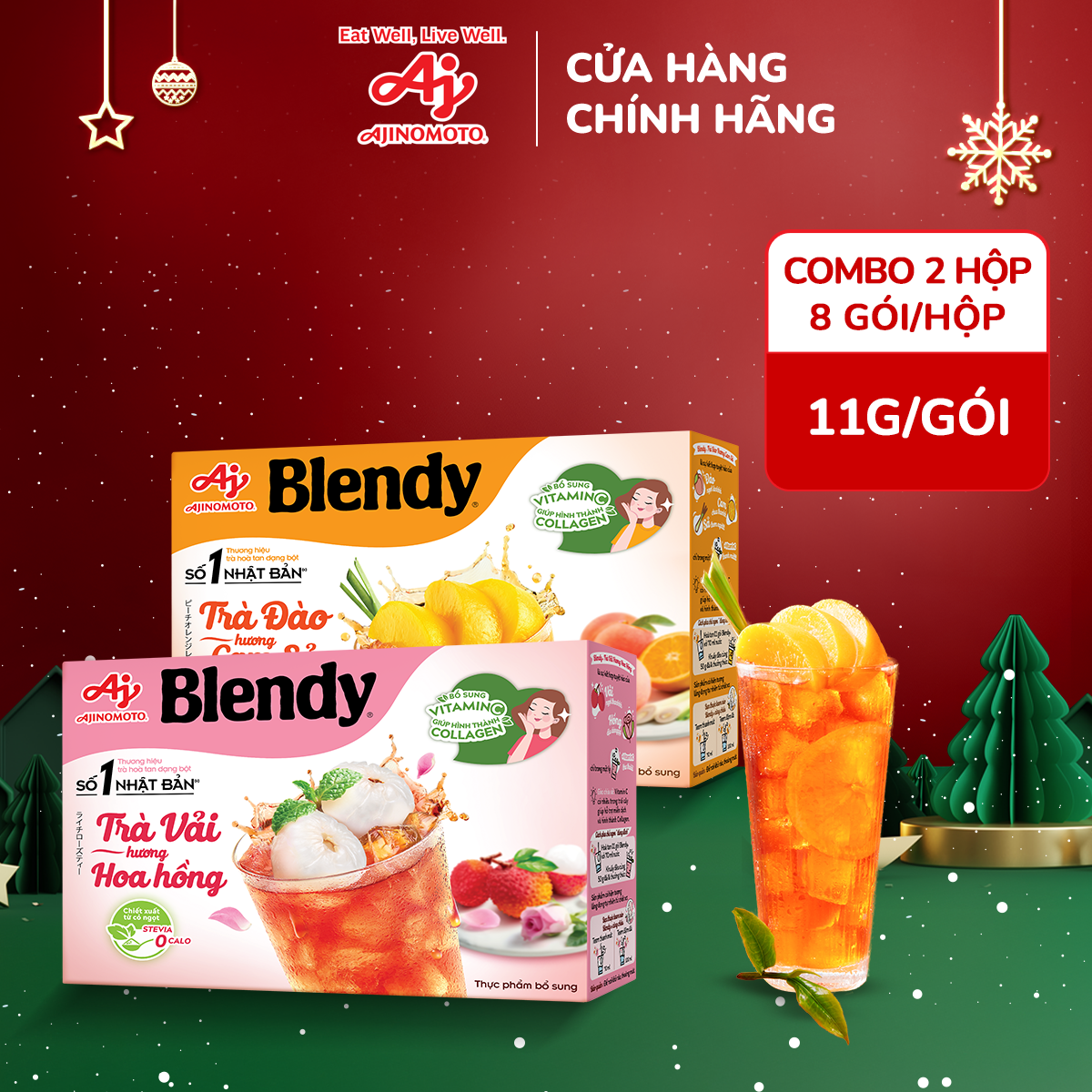 Combo 1 Hộp Trà Đào Hương Cam Sả&hellip;