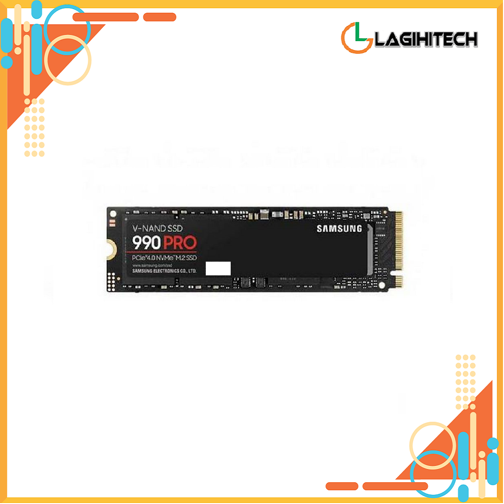Lagihitech Ổ Cứng SSD Samsung 990 Pro M2 PCIe Gen 4.0 x 4 - Chính Hãng Bảo