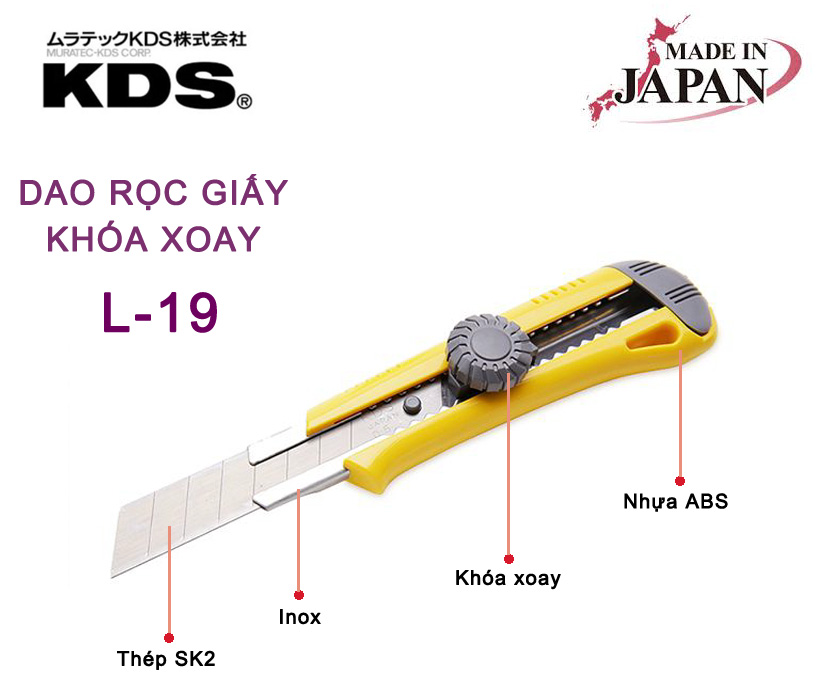 Dao rọc giấy L-19