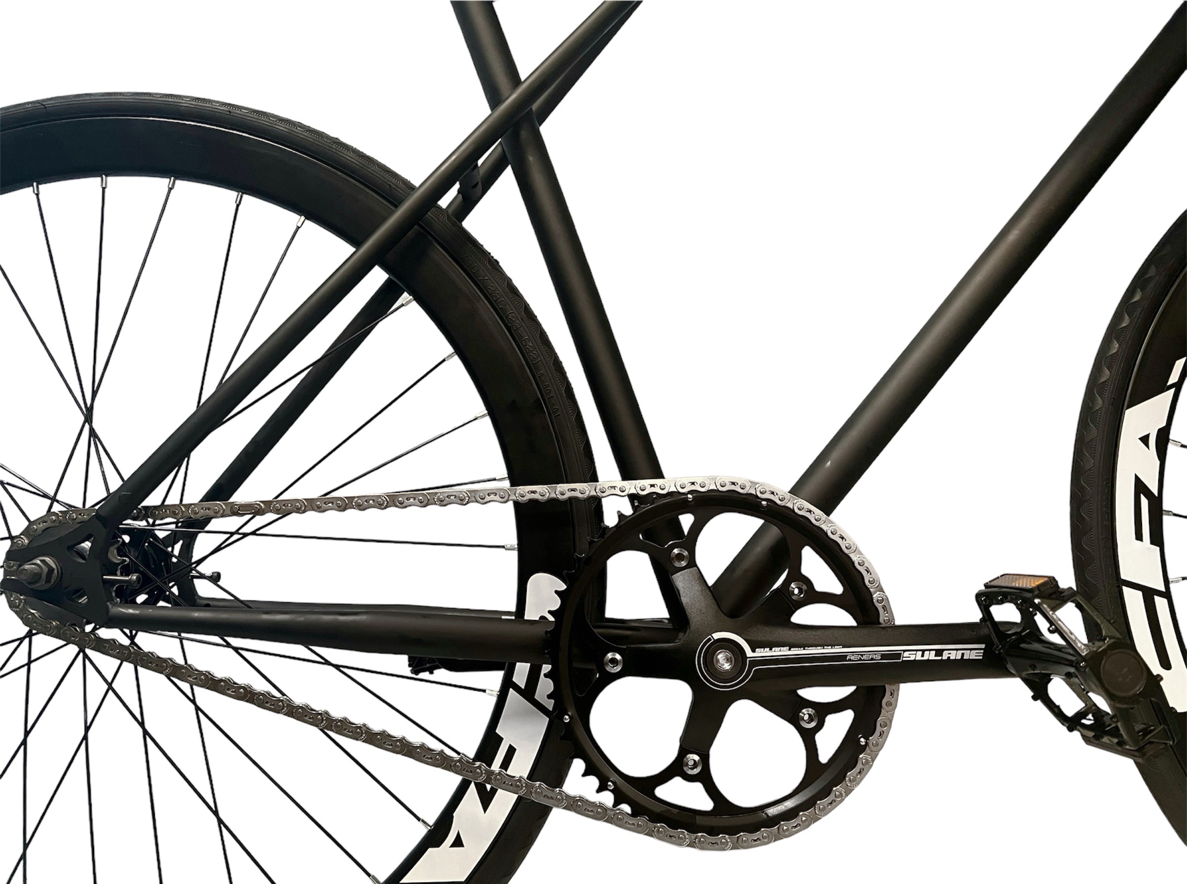 Xe đạp Fixed gear full black premium version Xe Đạp Thể Thao Cho