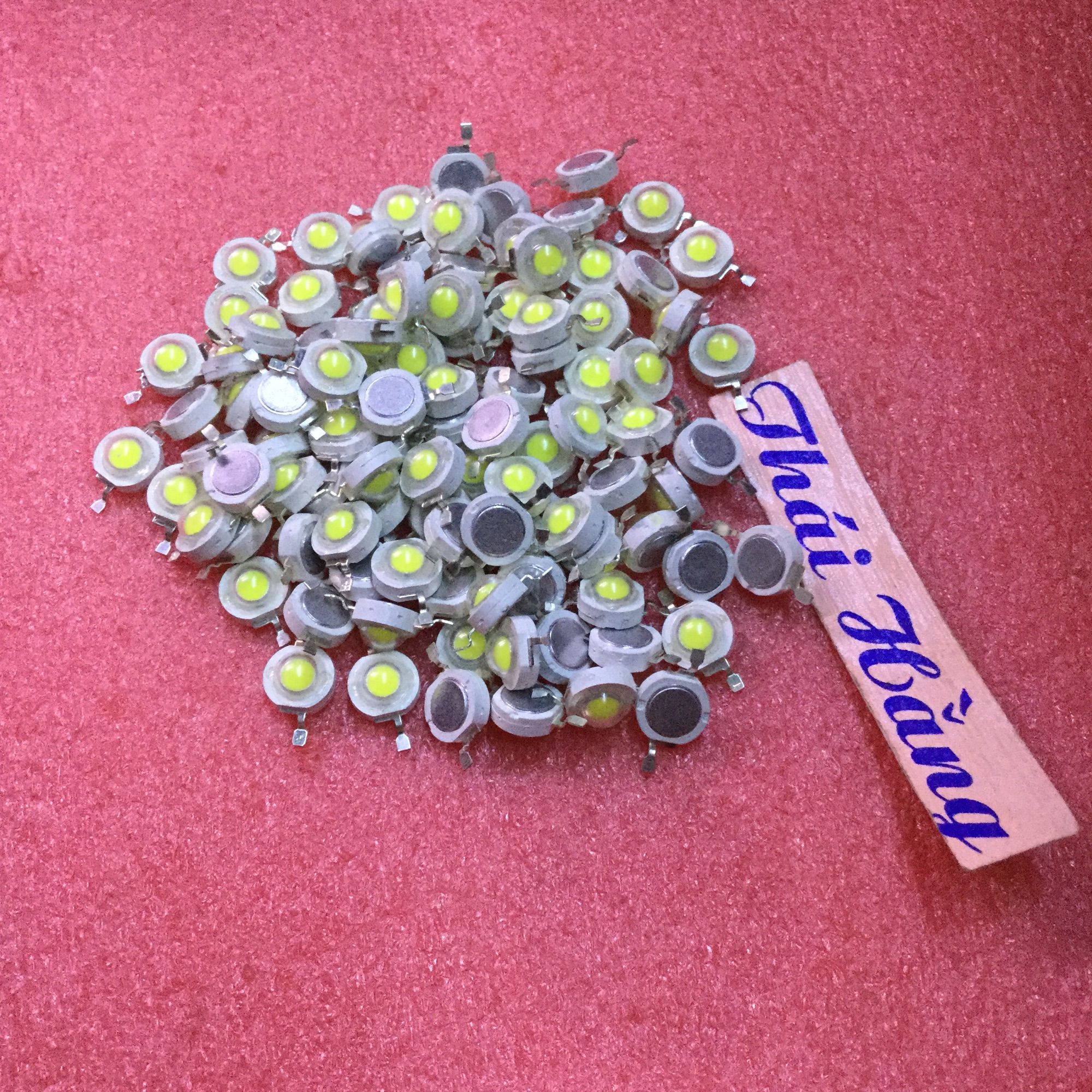 Nhân led 1 w /3 v trắng