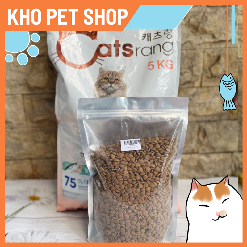 (Túi 1kg)Thức ăn mèo Catsang