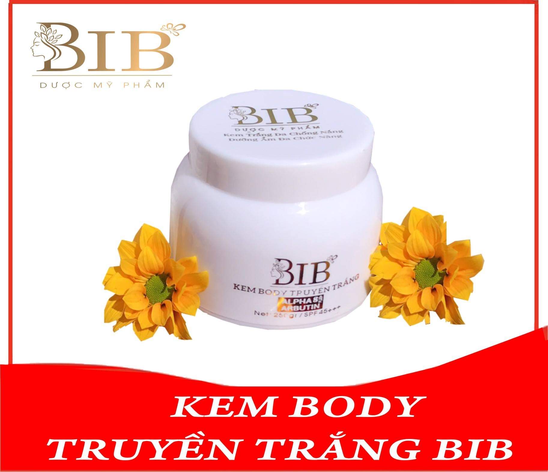 KEM BODY MỀM BIB HƯƠNG NƯỚCHOA