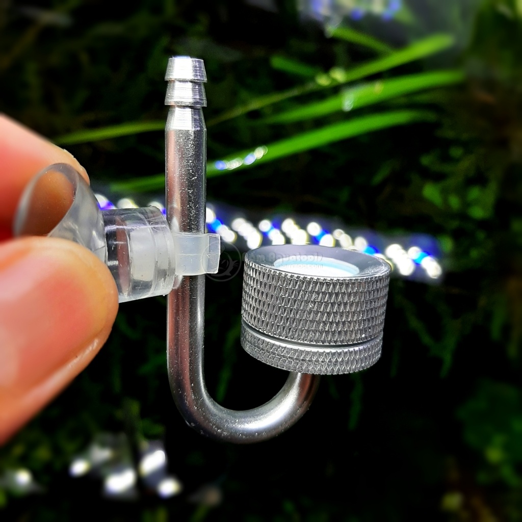 Cốc sủi co2 nhôm mufan siêu mịn | sủi co2 dùng cho bể thuỷ sinh