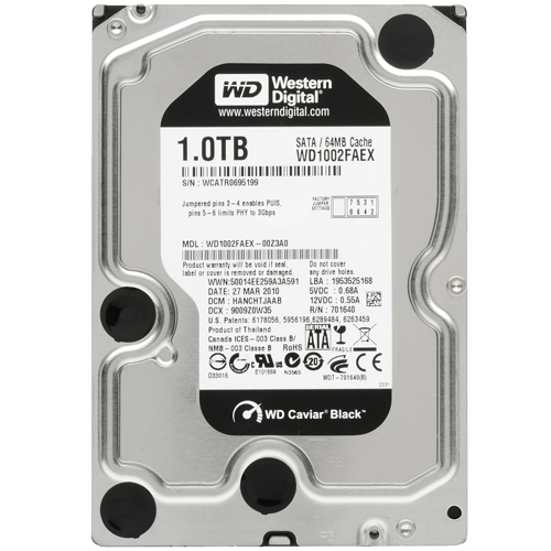 Ổ CỨNG PC HDD WESTERN 1TB - SATA3