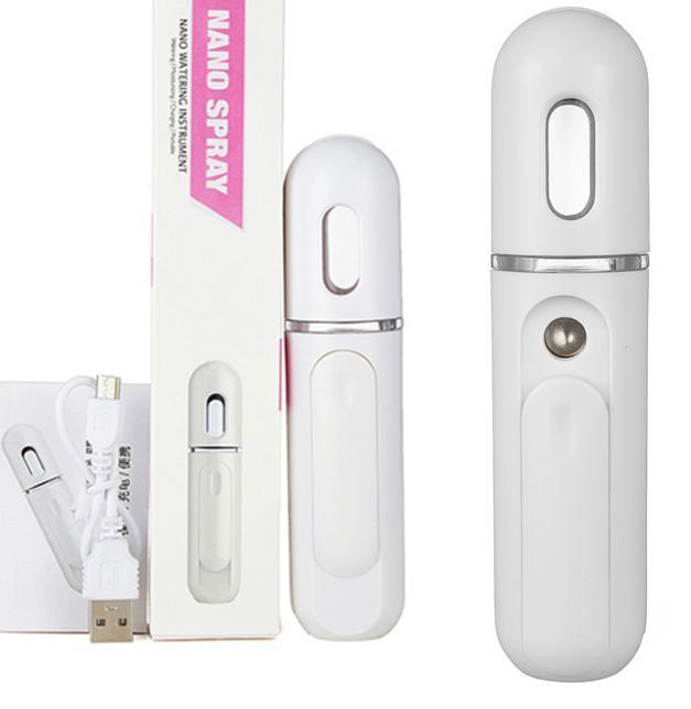 Máy xông mặt, xịt khoáng cầm tay mini nano spray 30ml hàn quốc 2020