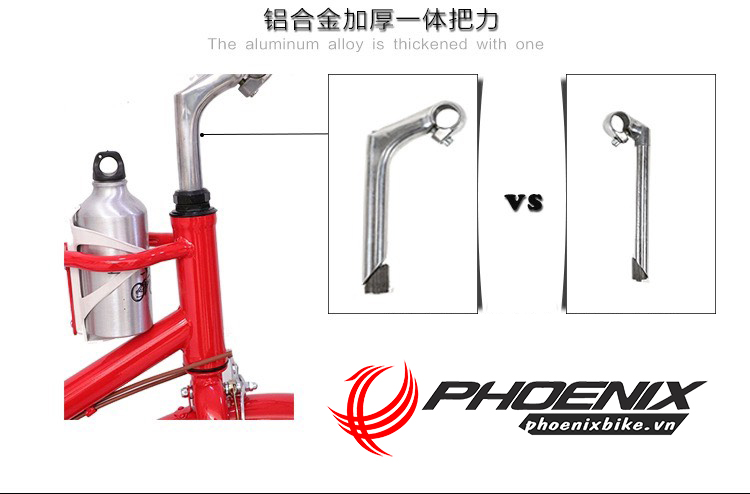 XE ĐẠP PHOENIX MINI DÀNH CHO NỮ 24 INCH 2024