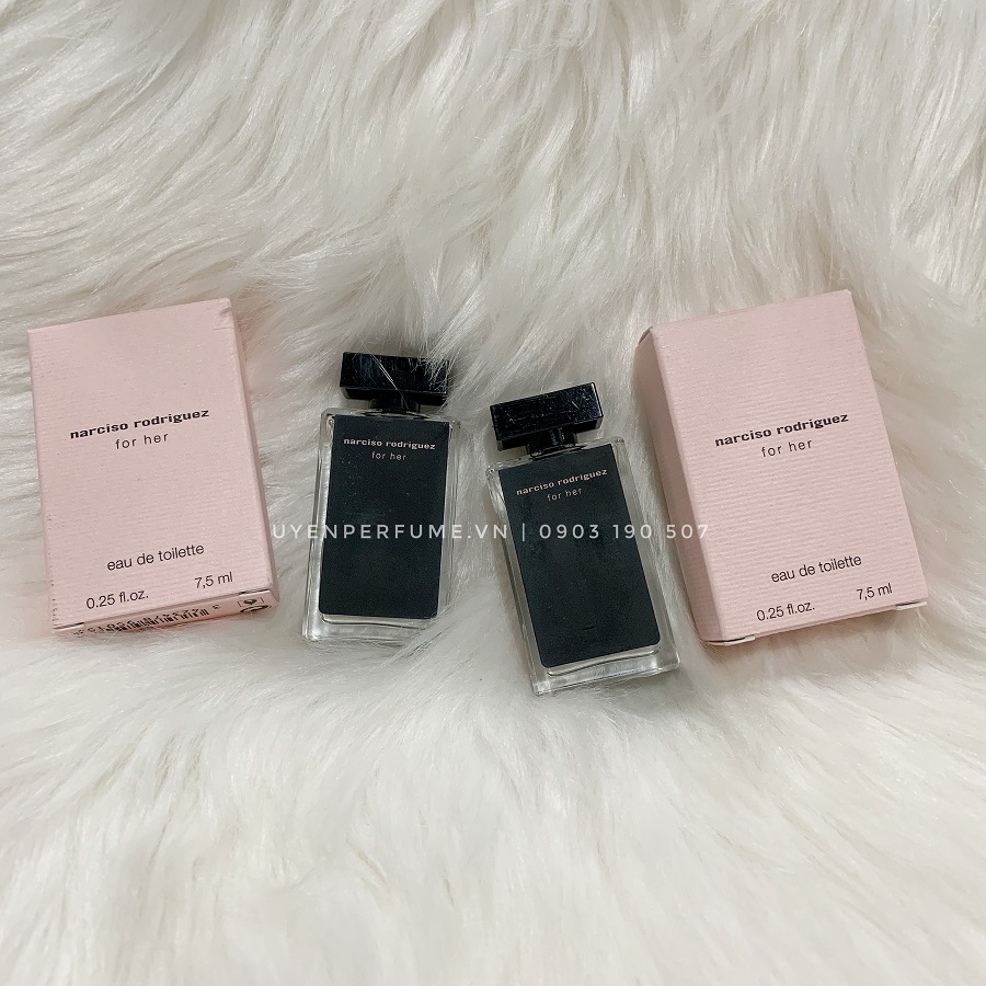 Nước hoa mini nữ Narciso EDT 7,5ml cá tính