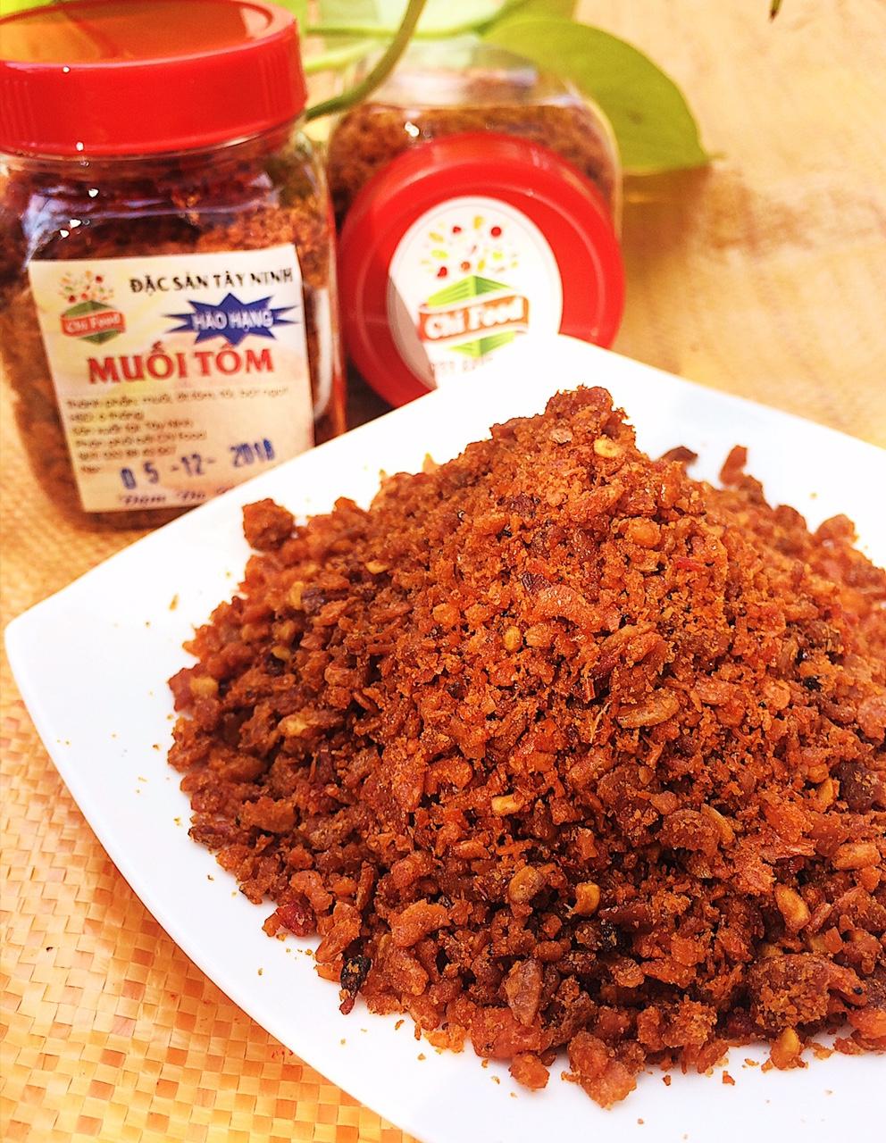 Muối tôm Tây Ninh - muối tôm nguyên con 500g