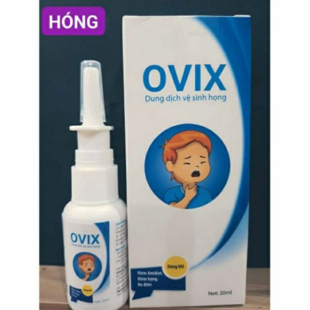OVIX-Dung dịch vệ sinh họng