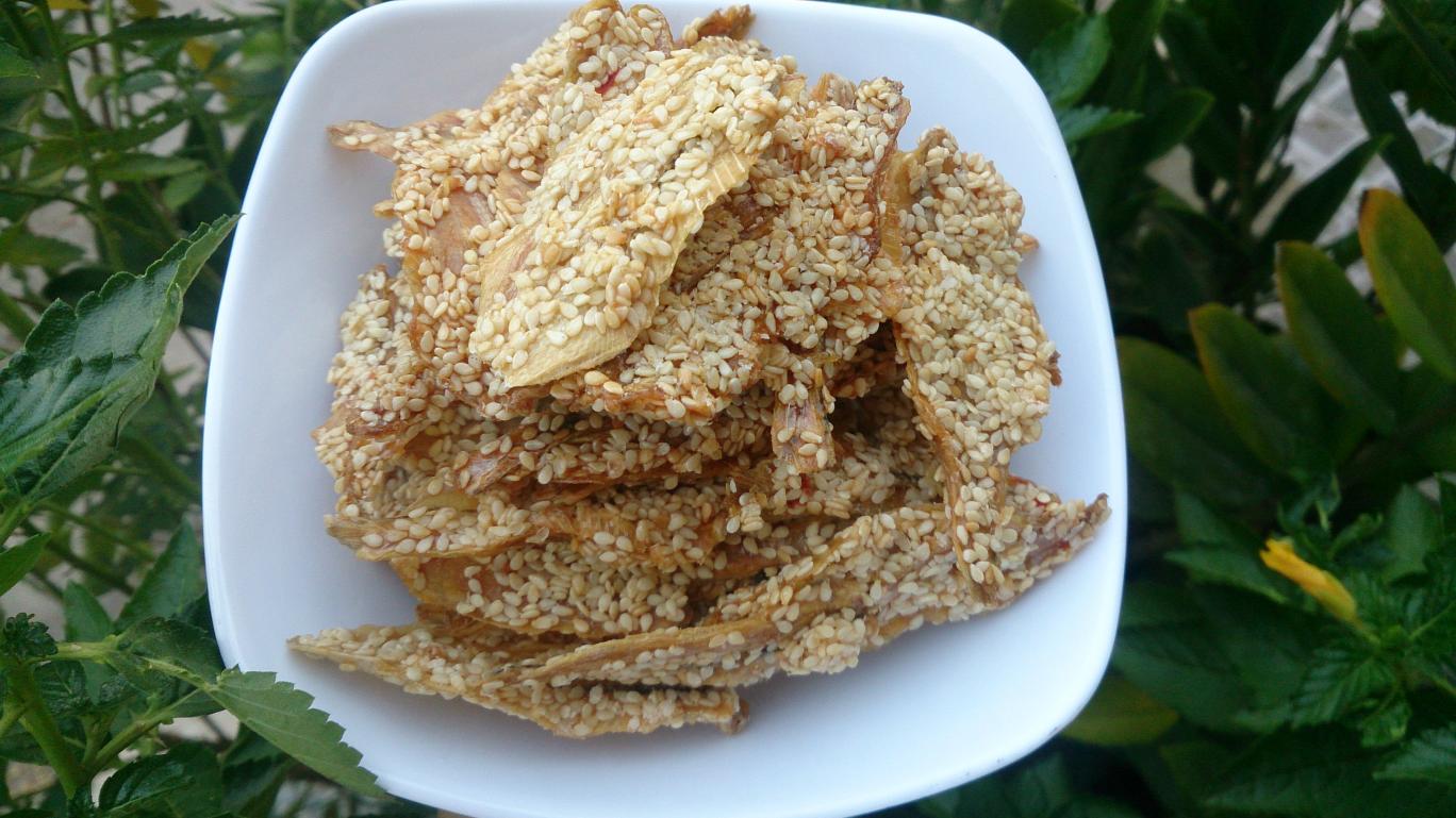 [NHATRANG] CÁ MAI TẨM MÈ 100GR