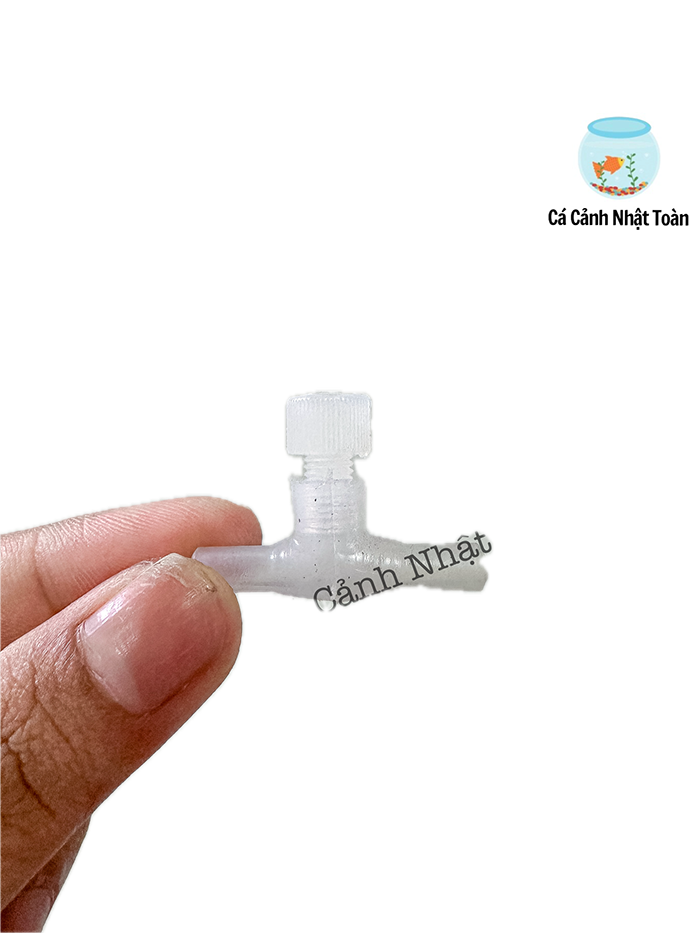 Van nối ống dây oxy có khóa cho bể cá cảnh