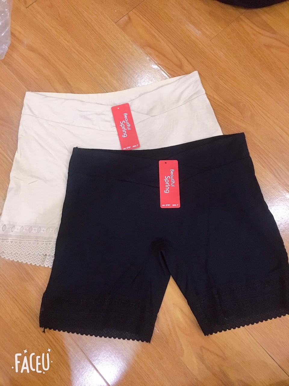 Quần váy bầu cotton Beautiful Spring 5767 – Quần chống cọ xát, co giãn 4 chiều, ôm bụng bầu