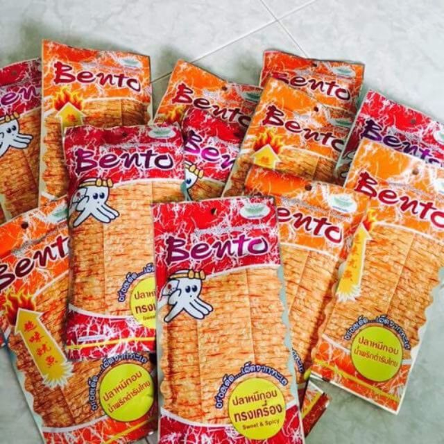 Combo 5 Bịch Mực Bento Siêu Cay Thái Lan 5g