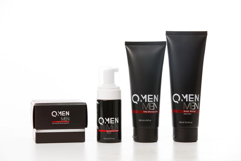 QMEN - BỘ TỨ TRẮNG SÁNG TOÀN DIỆN: SERUM HUYẾT THANH, DƯỠNG THỂ BODY, SỬA RỬA MẶT & SỬA TẮM