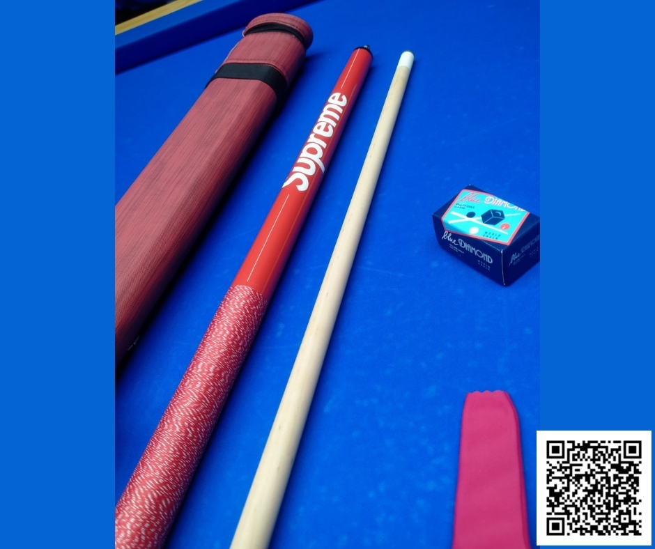 [HCM][SIÊU THỊ BIDA] Combo cơ Lỗ/Pool Đài Loan Supreme ĐỎ [Cơ cho người Mới]