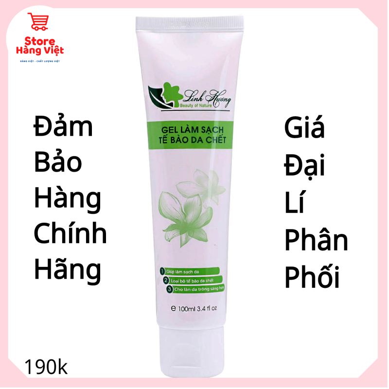 Gel Làm Sạch Tế Bào Chết Linh Hương - Store Mỹ Phẩm Hàng Việt